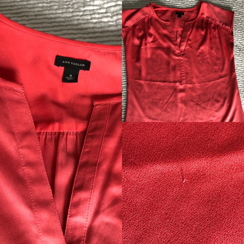 Ann Taylor coral top